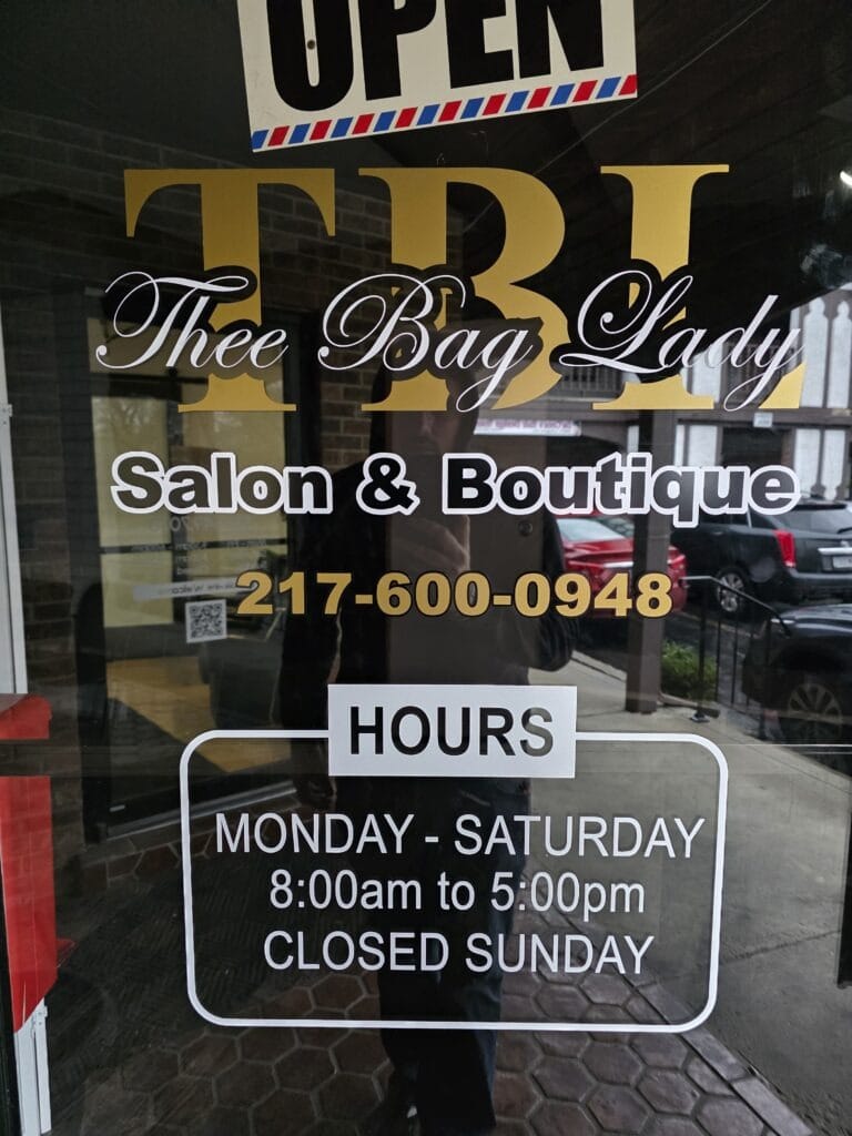 salon sign and botique unde rthe sign company columbus ohio